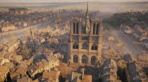 Assassins Creed Street Art Notre Dame 2