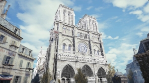 Assassins Creed Street Art Notre Dame Topology